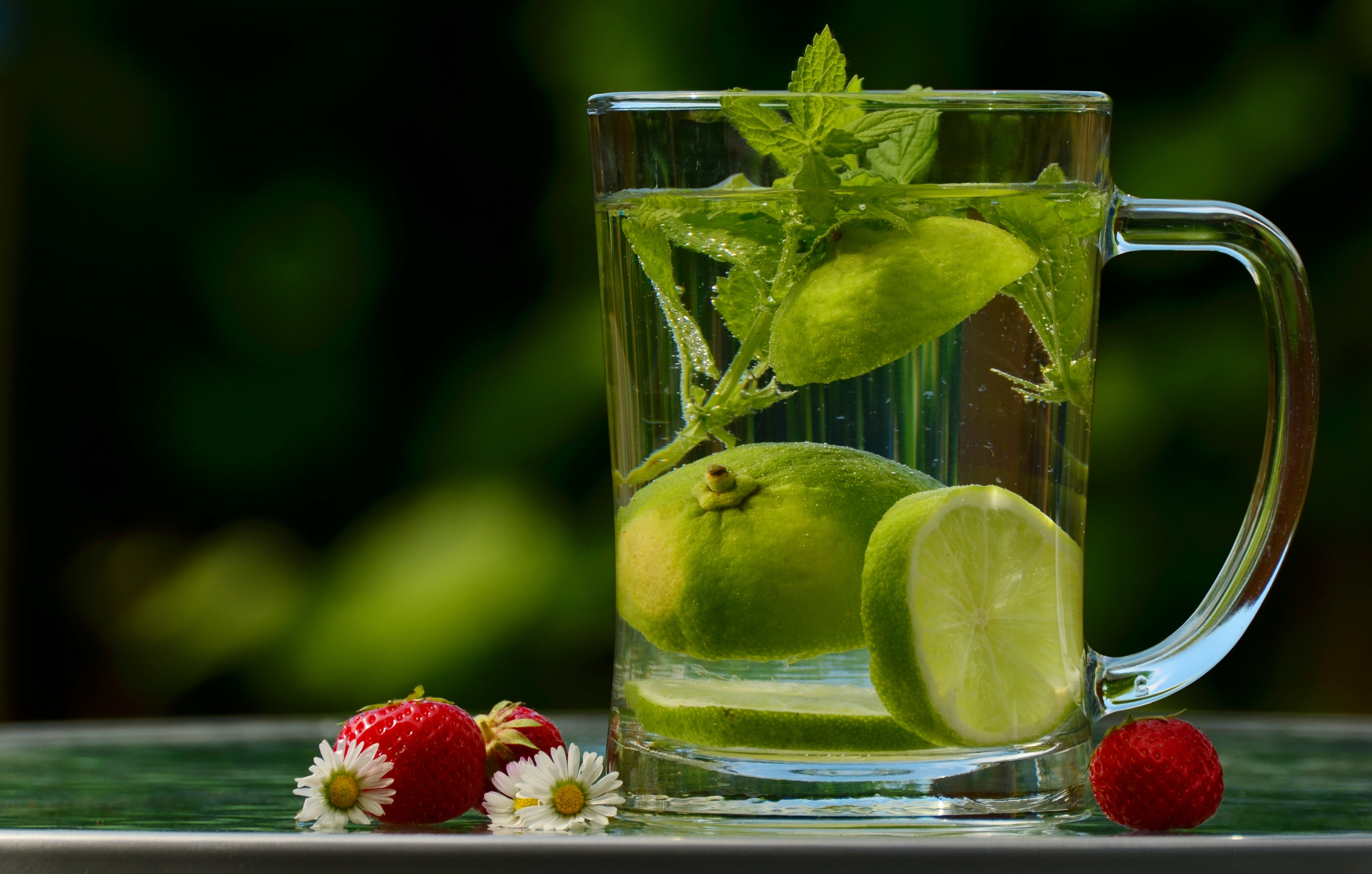 Herbs and limes; cleaning up a toxic liver.