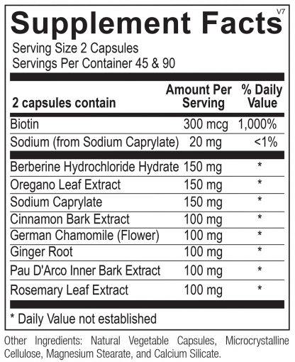 Candida Support (90 Capsules) - Image 2