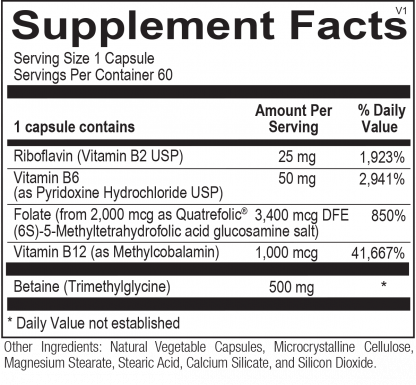 B-12 Methyl Supreme (60 Capsules) - Image 2