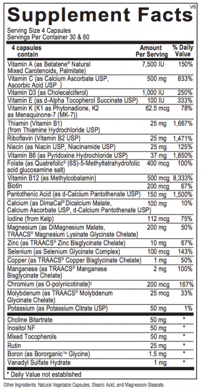 Active Mega Multi (120 Capsules) - Image 2