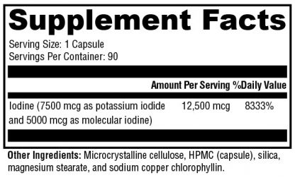 Iodine Essentials (90 Caps) - Image 2