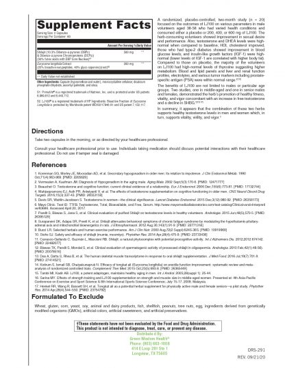 Testo Essentials Max (60 Caps) (Extra Strength) - Image 3