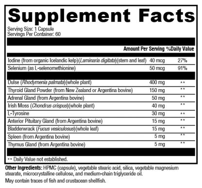 Thyroid Essentials (60 Capsules) - Image 4