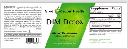 DIM Detox (60 caps) (Original Formula)