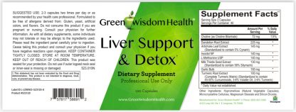 Liver Support and Detox (120ct)