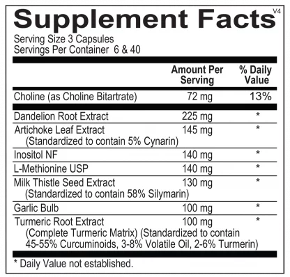 Liver Support and Detox (120ct) - Image 2
