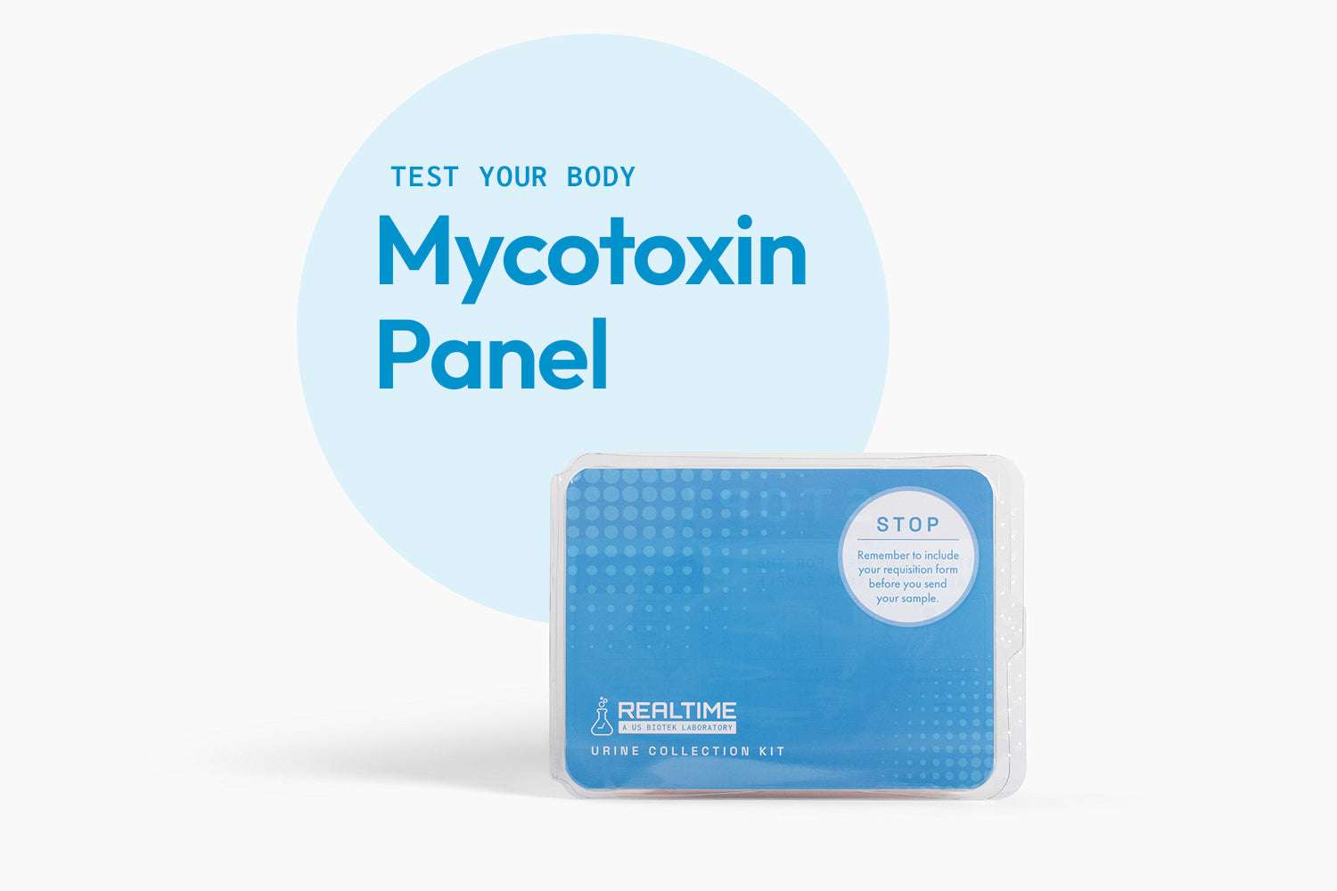 RealTime Laboratories Total Mycotoxin Panel urine collection kit